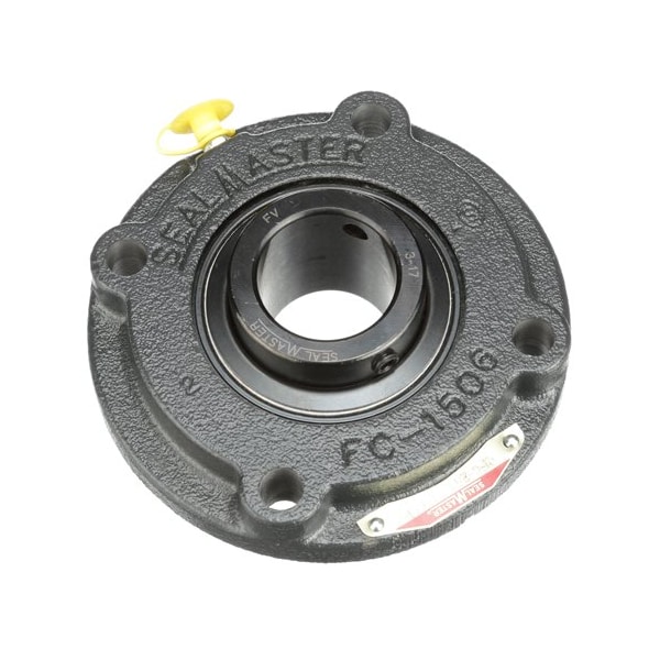 Regal Beloit Flange Block Bearing; 4 Bolt Round Flange Cartridge; 1-7/16 in. Bore; 4.4 in. Bolt Circle Diameter MFC-23 - main